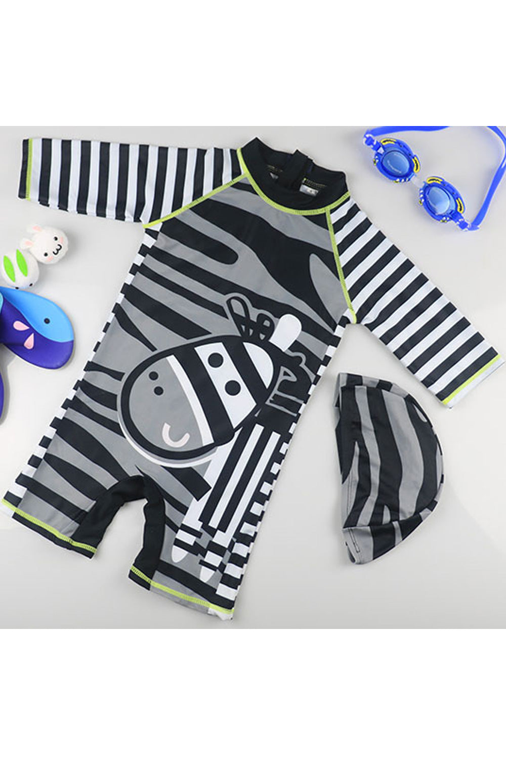 Baby Boys Lovely Striped Pattern Comfortable Beach Swimwear