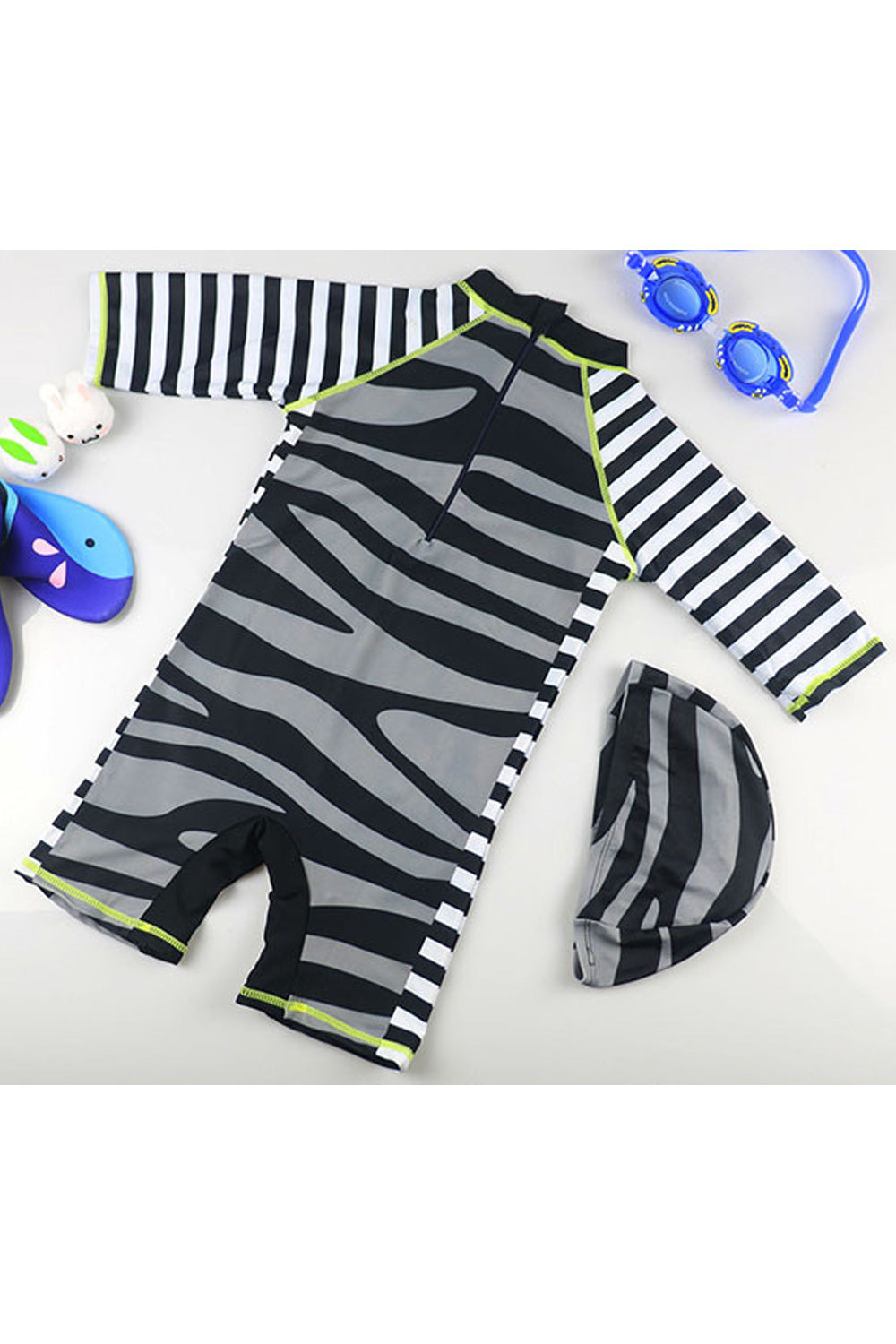 Baby Boys Lovely Striped Pattern Comfortable Beach Swimwear