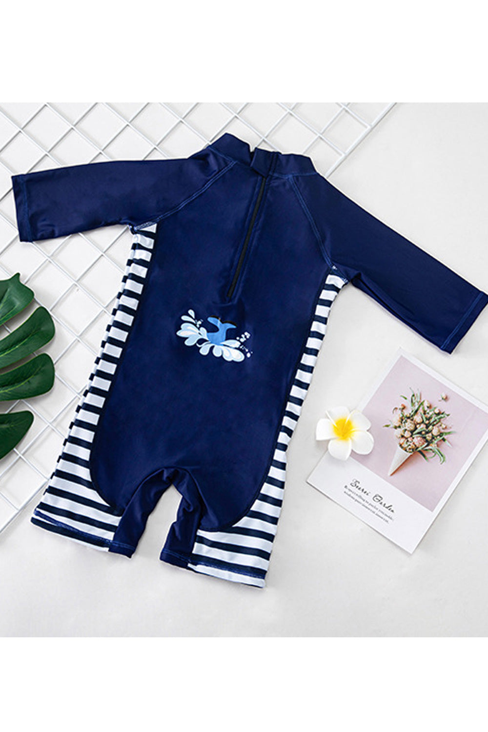 Baby Boys Fashionable Flexible One Piece Beach Swimwear