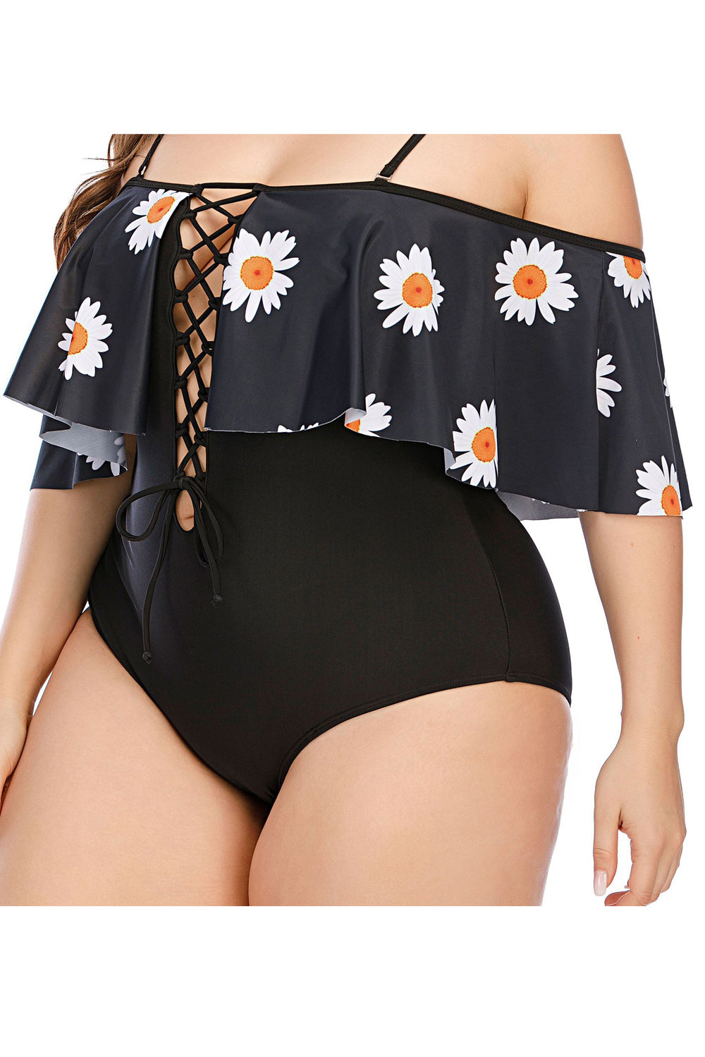 Women Pretty One Piece Flower Printed Amazing Swimwear
