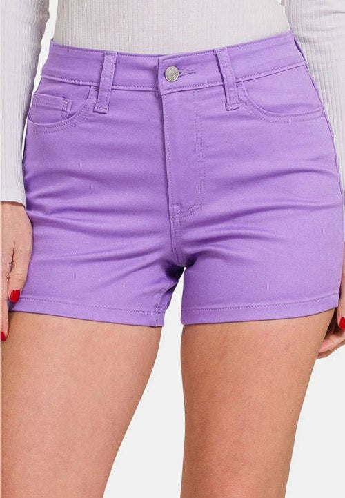 Women's Zenana High Waist Denim Shorts