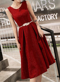 Absolutely! Here's a full, stylish, and flattering product description for a women’s slim short evening dress