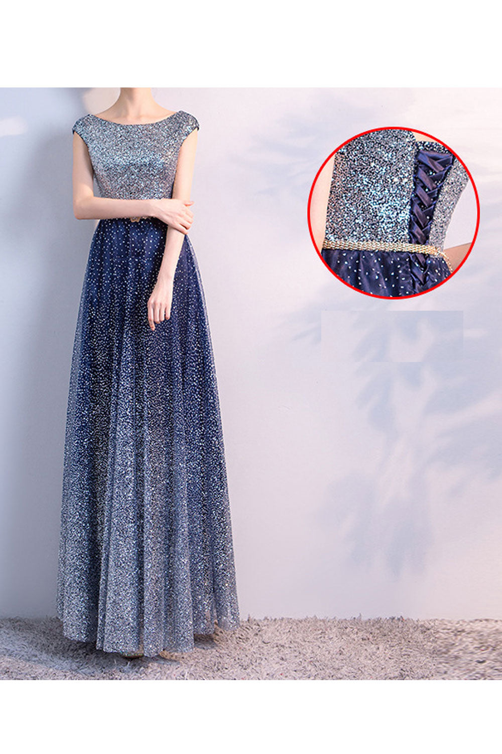 Absolutely! Here’s a dreamy and elegant full description for a long starry dress — perfect for evening wear, proms, galas, or fa