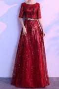 Of course! Here's a full and elegant product description for a bride’s toast dress