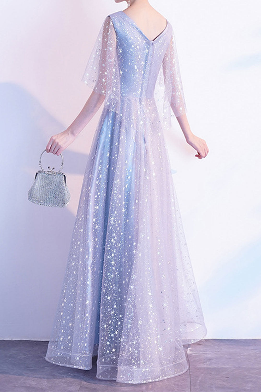 Absolutely! Here’s a refined and graceful full product description for a chorus performance evening dress, perfect for singers,