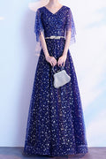 Absolutely! Here’s a refined and graceful full product description for a chorus performance evening dress, perfect for singers,