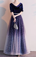 Women's Performance Dress with Long Skirt – Graceful, Flowing, and Stage-Ready