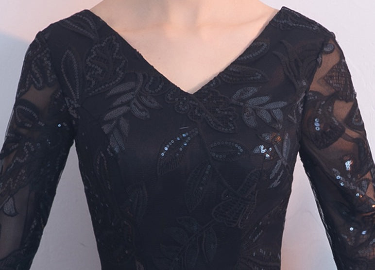 Women's Spring Evening Host Dress-Long, Elegant & Lightly Glamorous