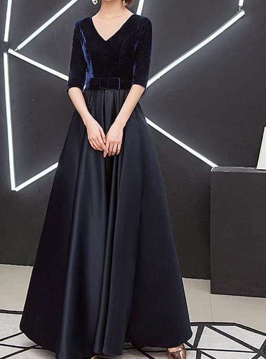 Women's Long Choir Performance Dress– Elegant, Modest & Stage-Ready