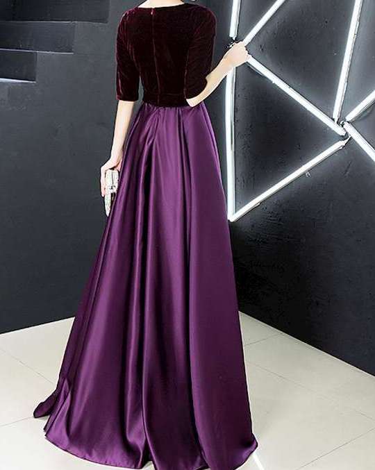 Women's Long Choir Performance Dress– Elegant, Modest & Stage-Ready