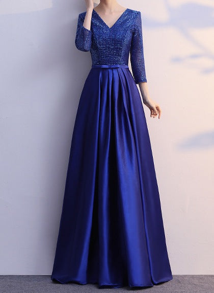 Elegant Adult Long Spring Dress – Timeless & Fresh