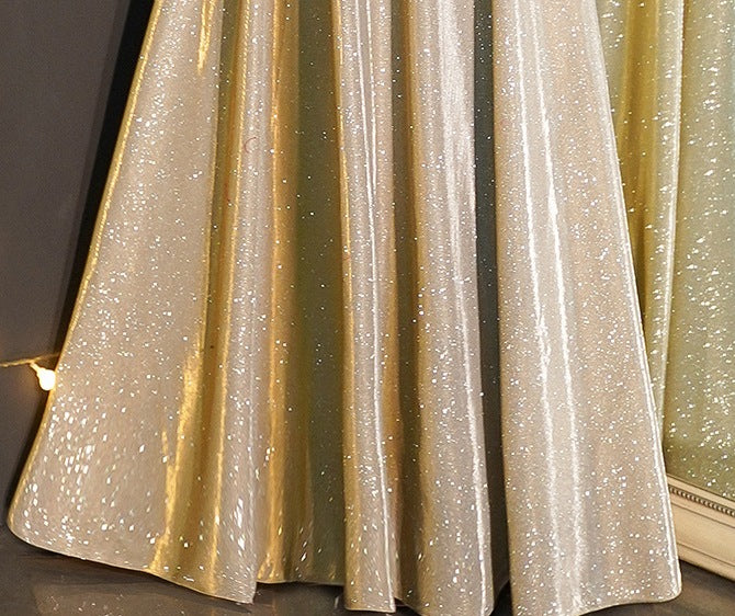 Long Host Performance Dress – Commanding, Elegant & Stage-Ready