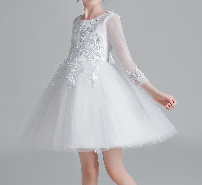 Flower Girl Skirt Dress – Whimsical, Elegant & Picture-Perfect - RAC25ZB296GDRESS