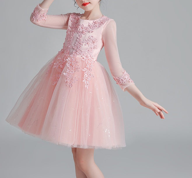 Flower Girl Skirt Dress – Whimsical, Elegant & Picture-Perfect - RAC25ZB296GDRESS