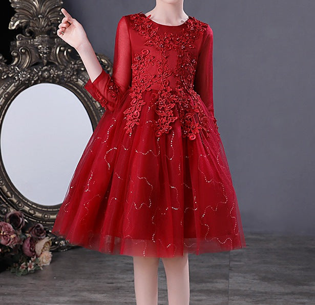 Flower Girl Skirt Dress – Whimsical, Elegant & Picture-Perfect - RAC25ZB296GDRESS