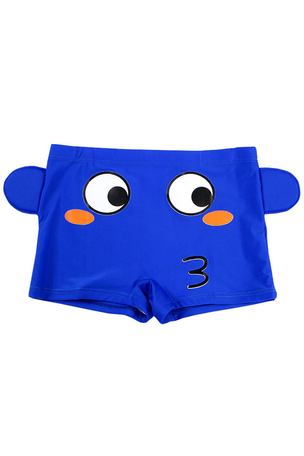Kids Boys Cartoon Eyes Elasticated Waistline Beach Swim Short