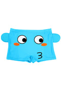 Kids Boys Cartoon Eyes Elasticated Waistline Beach Swim Short