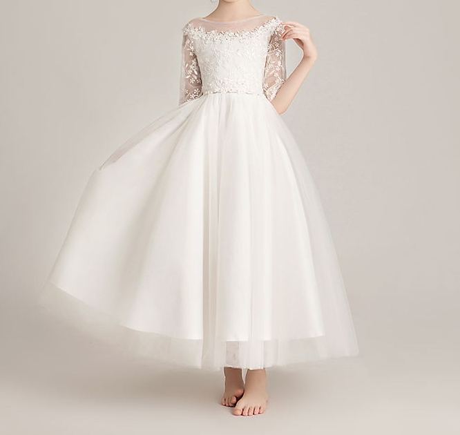 Flower Girl Wedding Dress / Children’s Host / Evening Dress - RAC25ZB280GDRESS