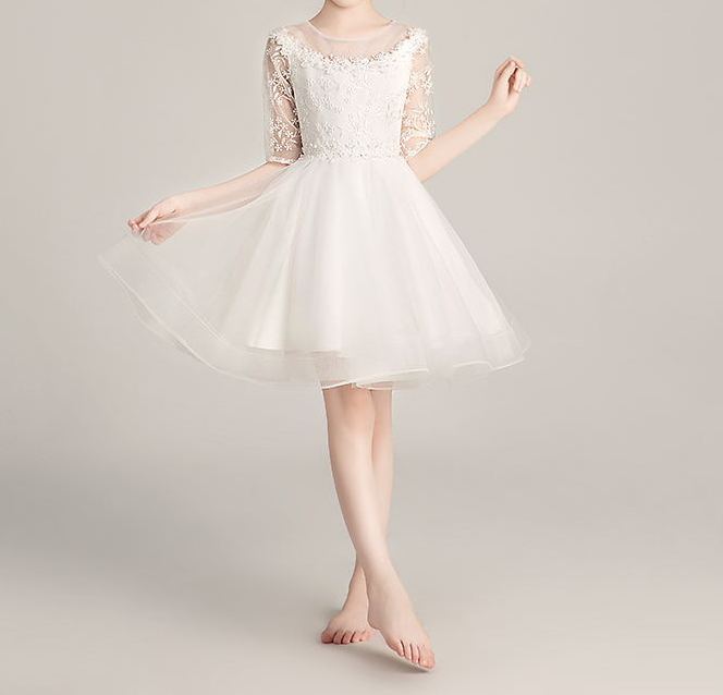Flower Girl Wedding Dress / Children’s Host / Evening Dress - RAC25ZB280GDRESS