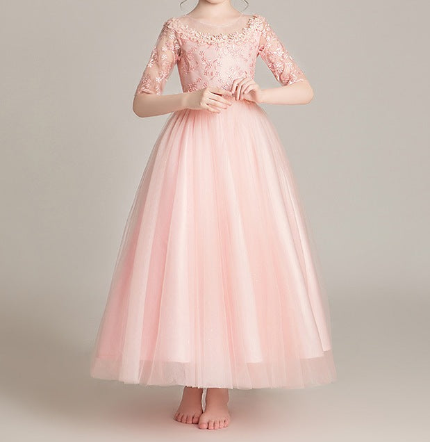 Flower Girl Wedding Dress / Children’s Host / Evening Dress - RAC25ZB280GDRESS