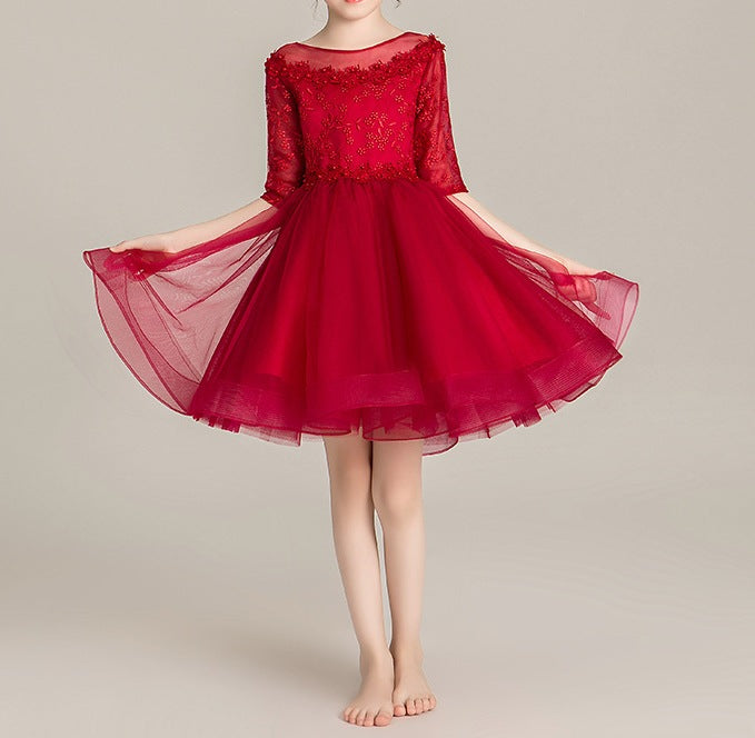 Flower Girl Wedding Dress / Children’s Host / Evening Dress - RAC25ZB280GDRESS