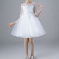 Girls’ Long Wedding Dress – Fluffy Mesh Princess Skirt - RAC25ZB278GDRESS