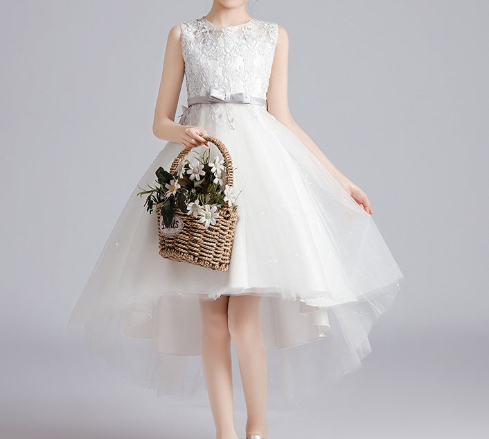 Children’s Princess Dress – Elegant & Fluffy Special Occasion Dress - RAC25ZB282GDRESS