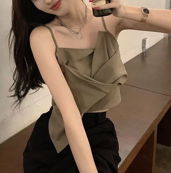 New Style Literary & Artistic Vest - Harajuku-Inspired Lazy Girl Fashion