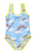 Baby Girls Cartoon Pattern Summer Holidays One Piece Swimwear
