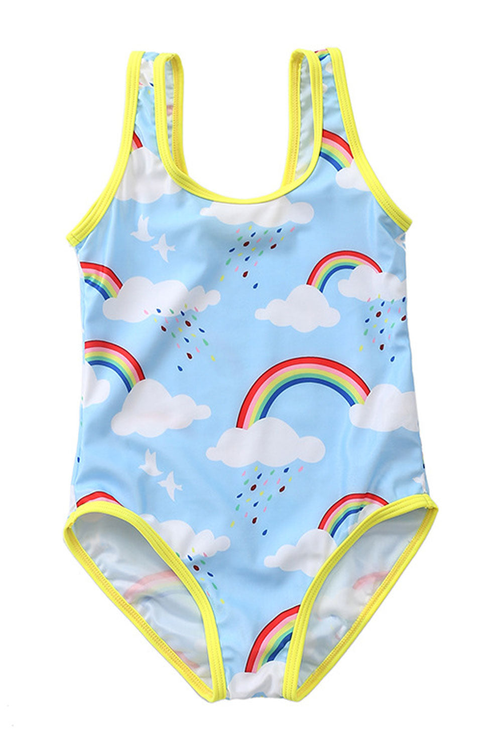 Baby Girls Cartoon Pattern Summer Holidays One Piece Swimwear
