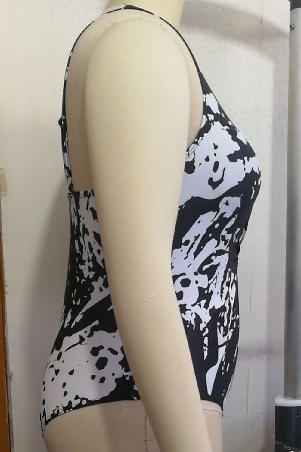 Women One Piece Printed Pattern Charming Soft Swimwear