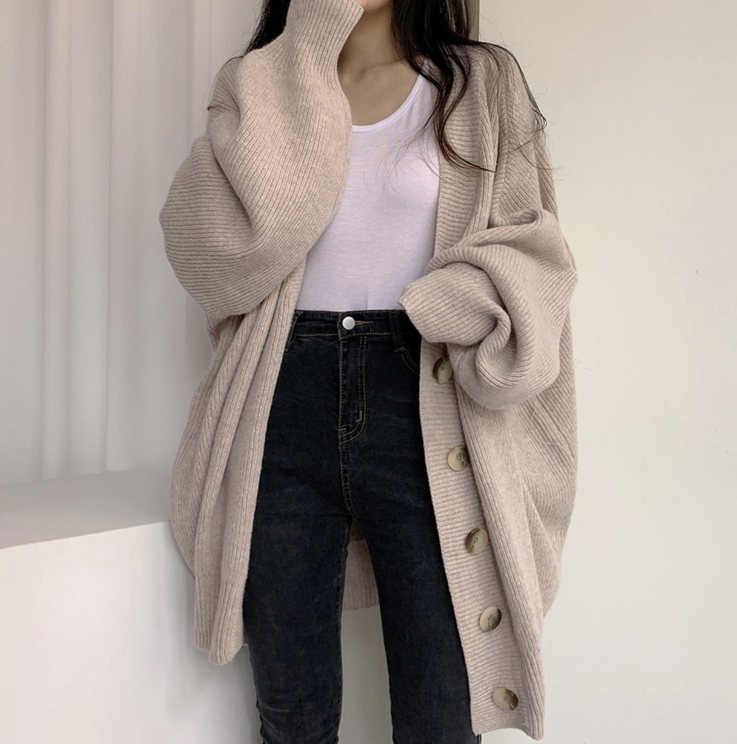 Women's Autumn & Winter V-Neck Knit Cardigan