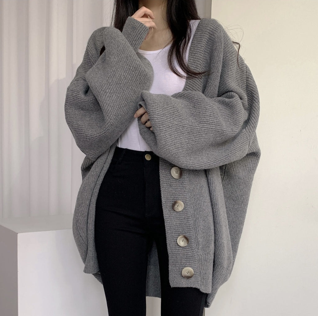Women's Autumn & Winter V-Neck Knit Cardigan
