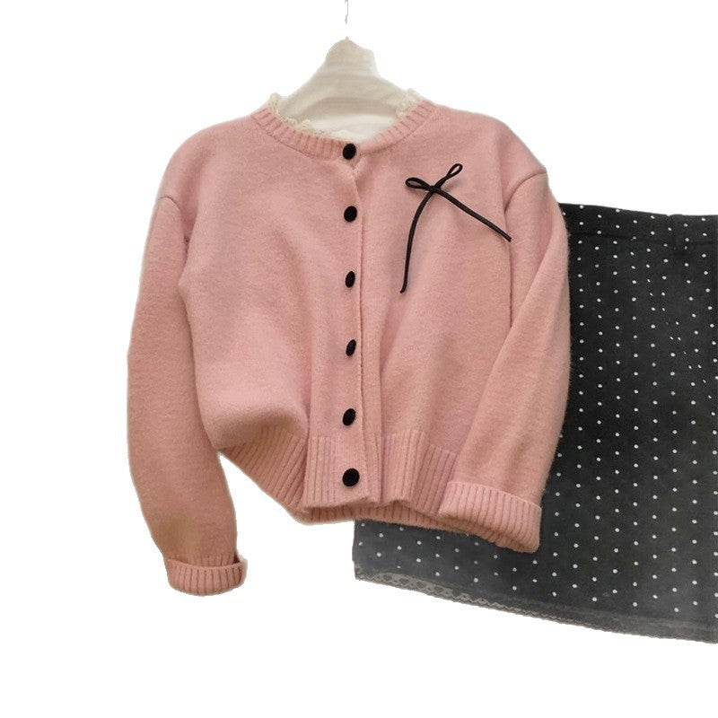 Women College Style Sweater Jacket for Women | Spring & Autumn Lightweight Knitwear
