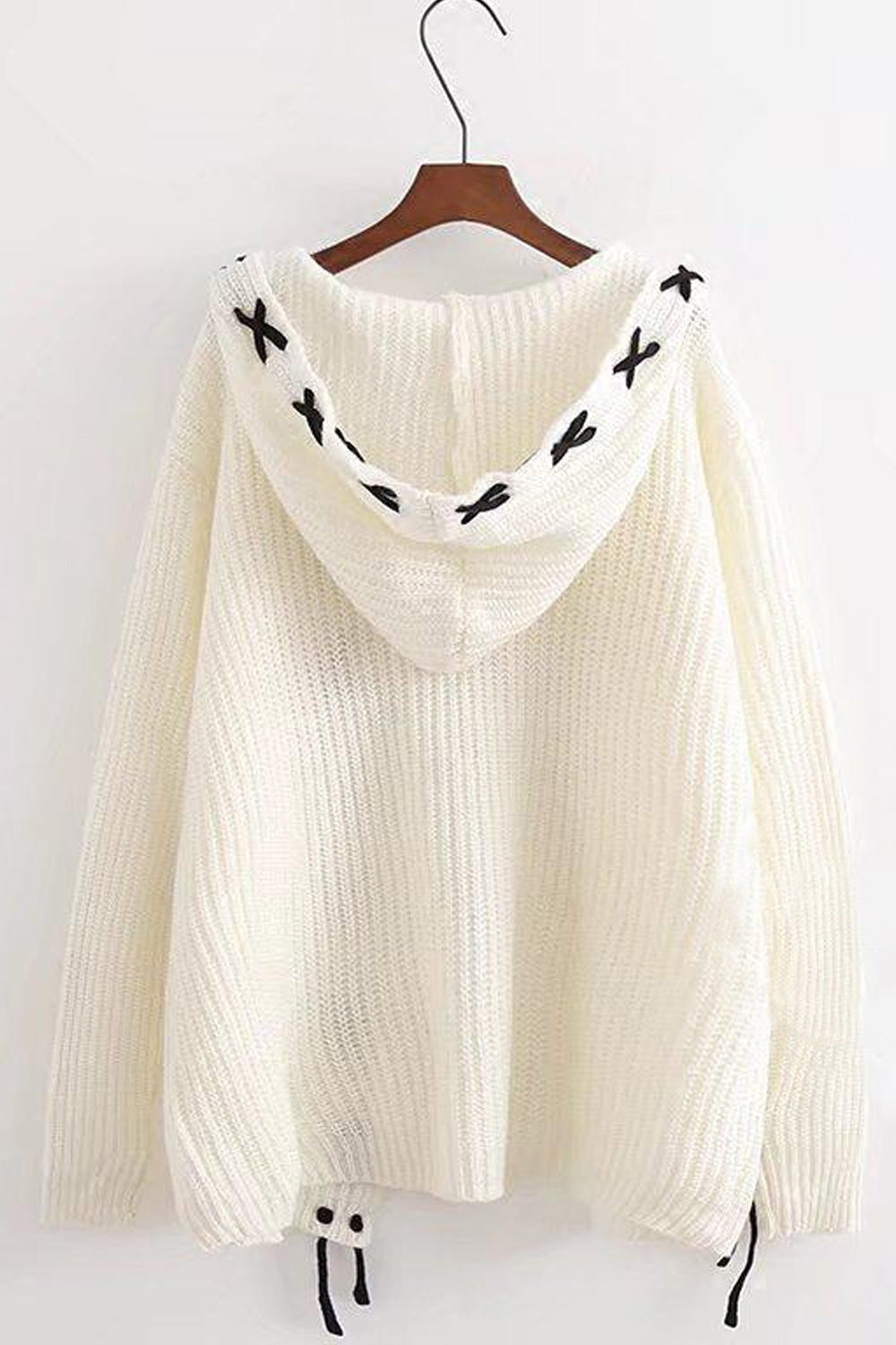 Women Full Sleeve Front Open Warm Knit Casual Winter Cardigan