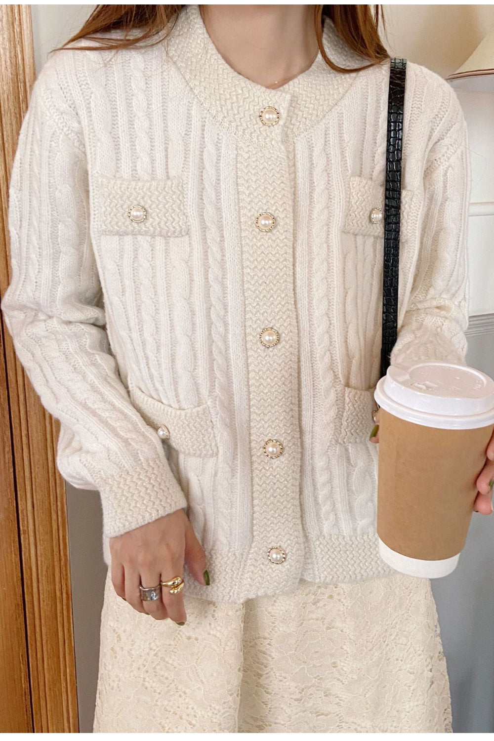 Women Tremendous Long Sleeve Thick Elegant Cardigan