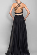 Women Thin Long Length Deep V-Neck Sleeveless Style Solid Colored Pretty Dress