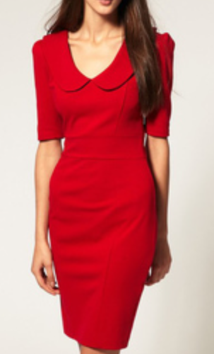 Elegant Professional Long Sleeve Office Dress