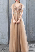 Women Simple Solid pattern Trendy Irregular Style Thin Long Sleeve Evening Party Dress