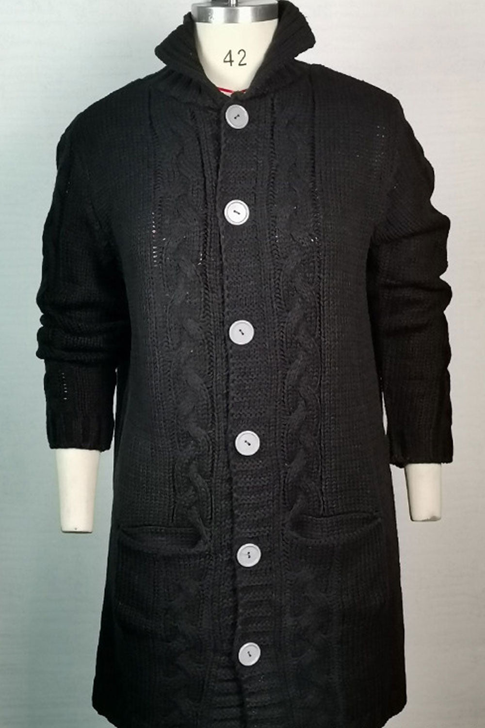 Women Beautiful Leopard Print Button Closure Cardigan