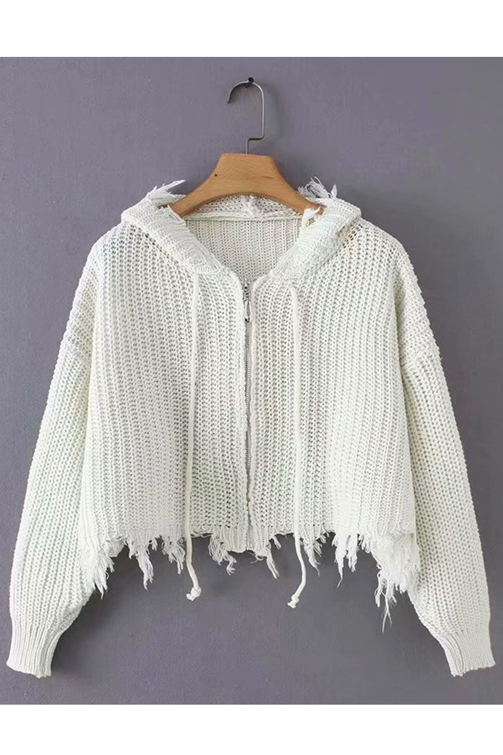 Women Stylish Pattern Solid Colored Long Sweater