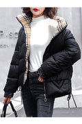 Women Soft Puffy Loose Fit Thick Padded Jacket