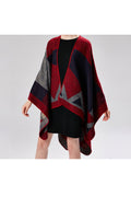 Women Outstanding Geometry Pattern Warm Cashmere Winter Fashion Shawl