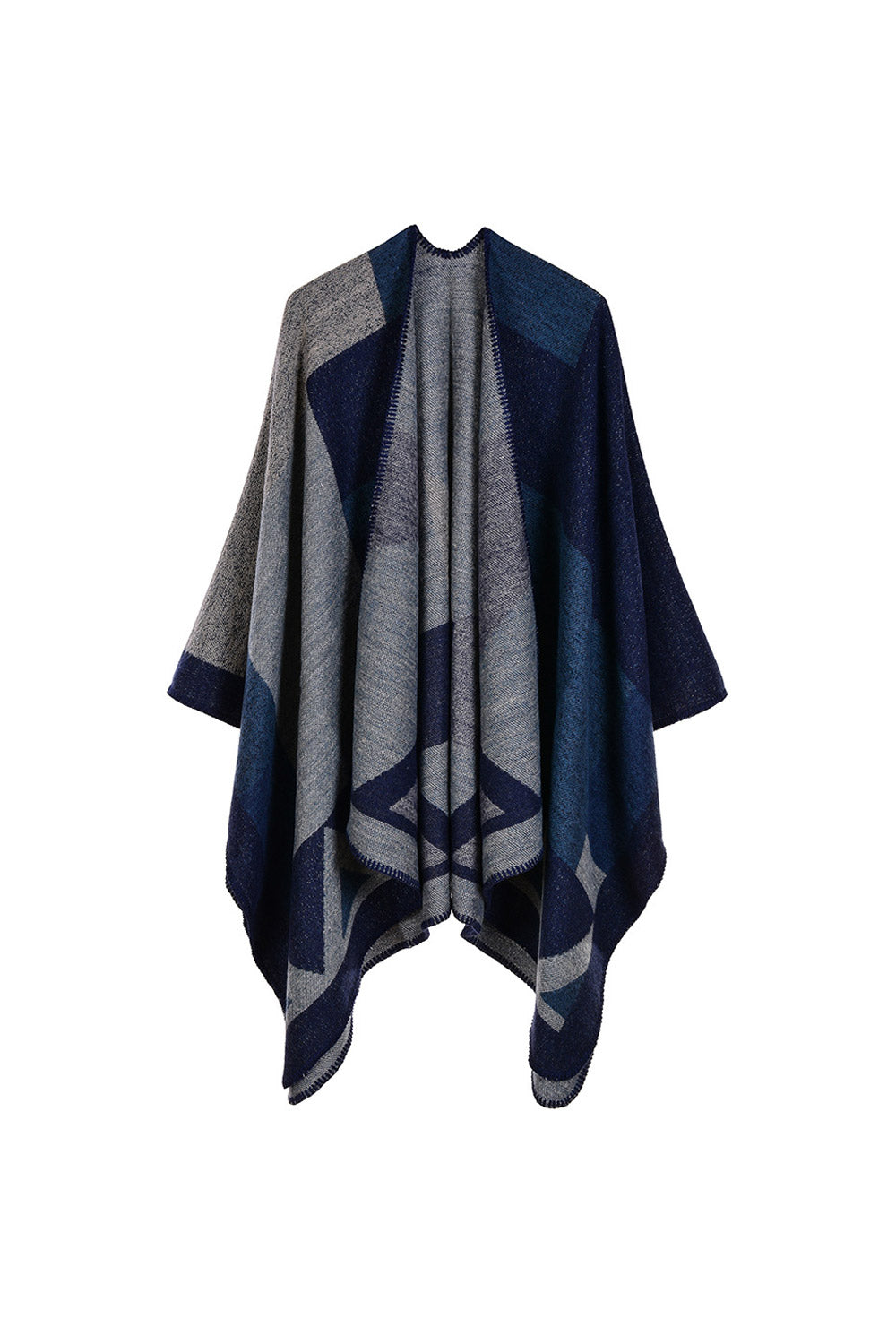 Women Outstanding Geometry Pattern Warm Cashmere Winter Fashion Shawl