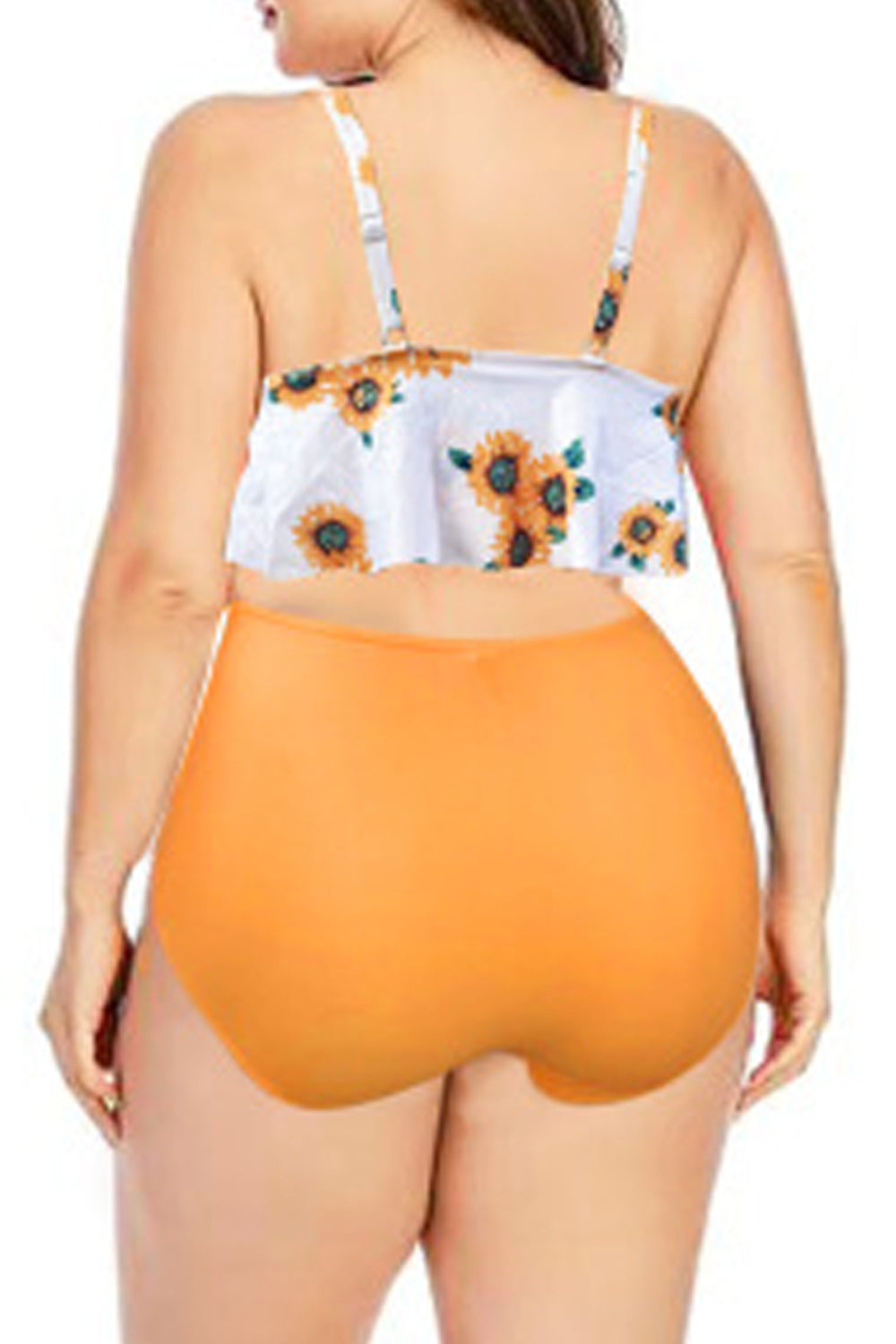 Women Adjustable Strap Floral Pattern Beautiful Two Piece Awesome Swimwear