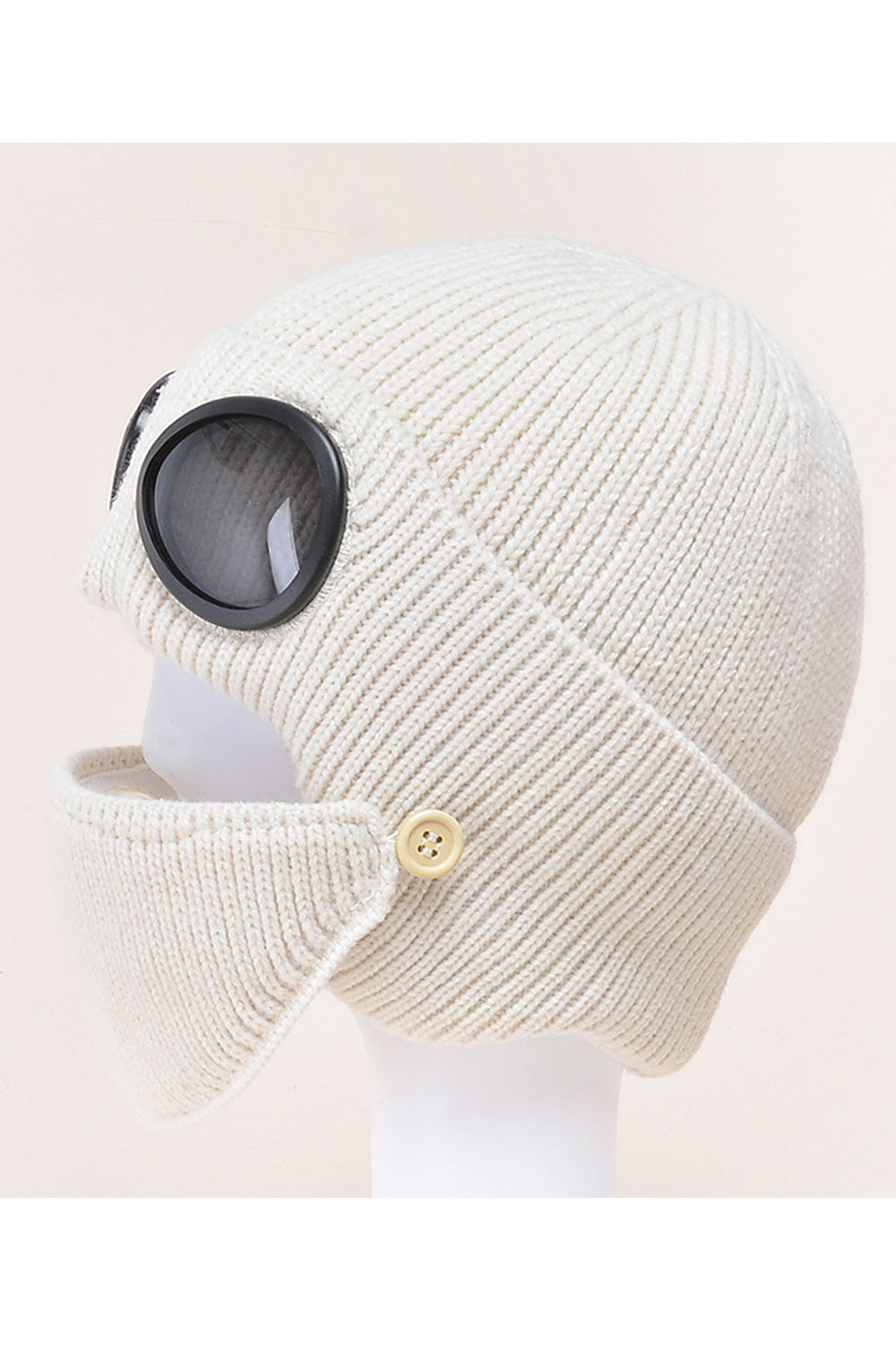 Women Decent Solid Pattern Trendy Winter Fabulous Knitted Hat