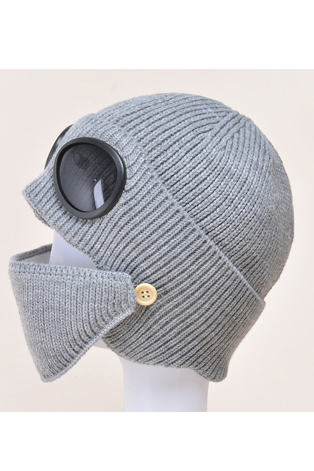 Women Decent Solid Pattern Trendy Winter Fabulous Knitted Hat