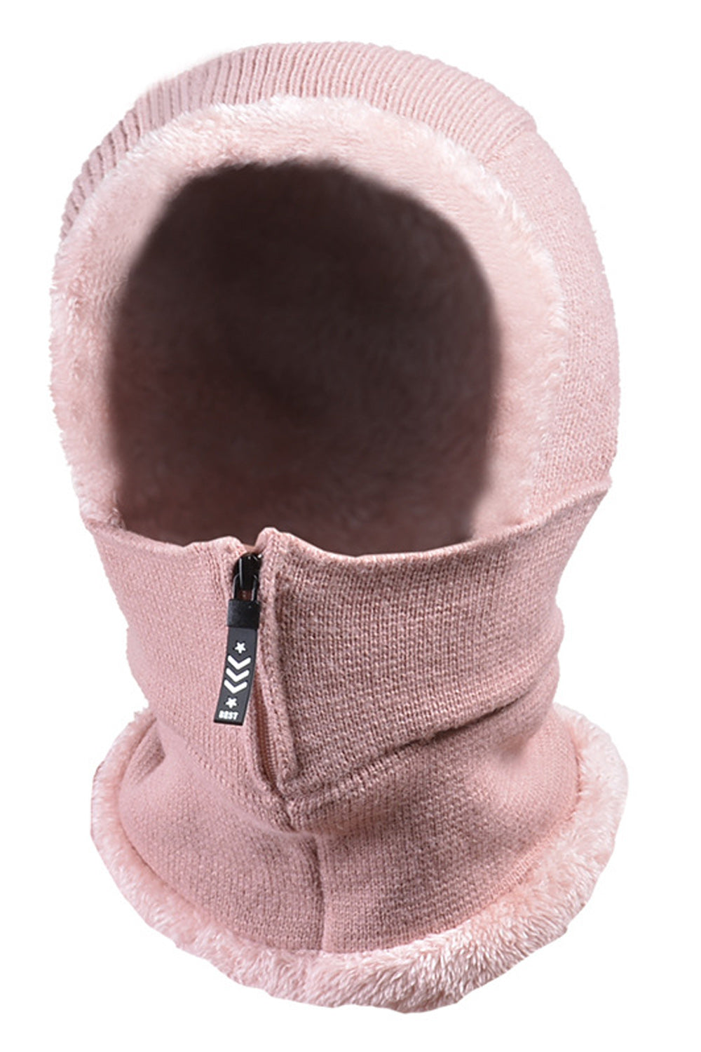 Women Comfortable Cozy Solid Colored Winter Wind Breaker Knitted Hat