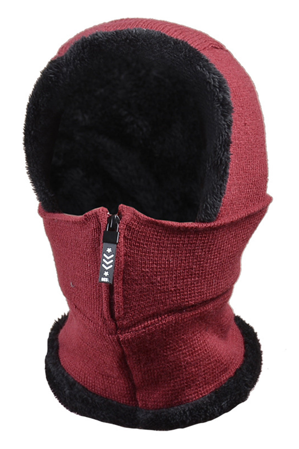 Women Comfortable Cozy Solid Colored Winter Wind Breaker Knitted Hat
