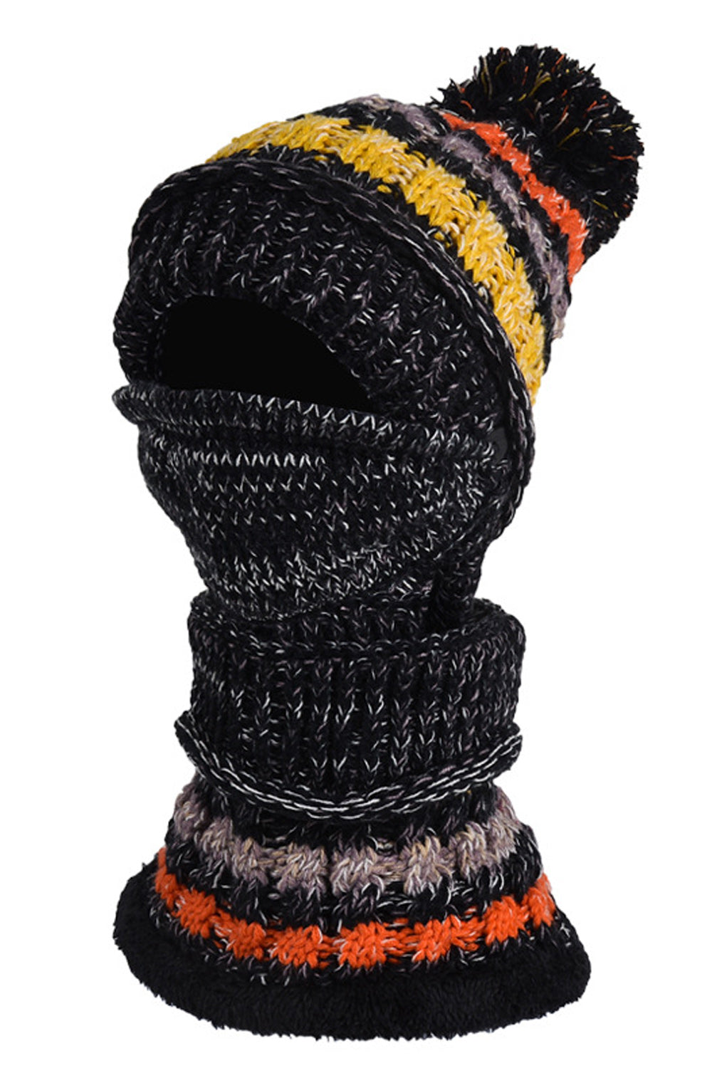 Women Solid Pattern Thick Classy Knitted Hat